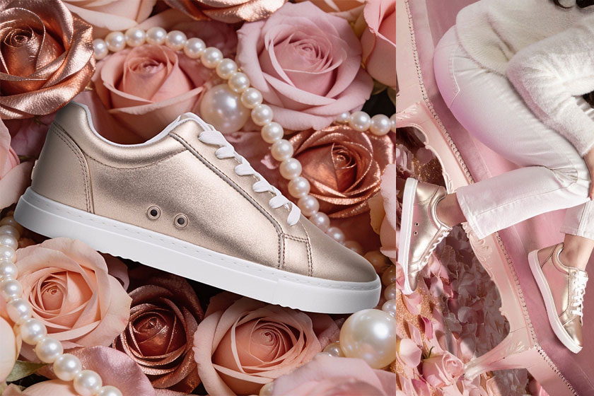 chaussures de danse Fuego Rose Gold promotion